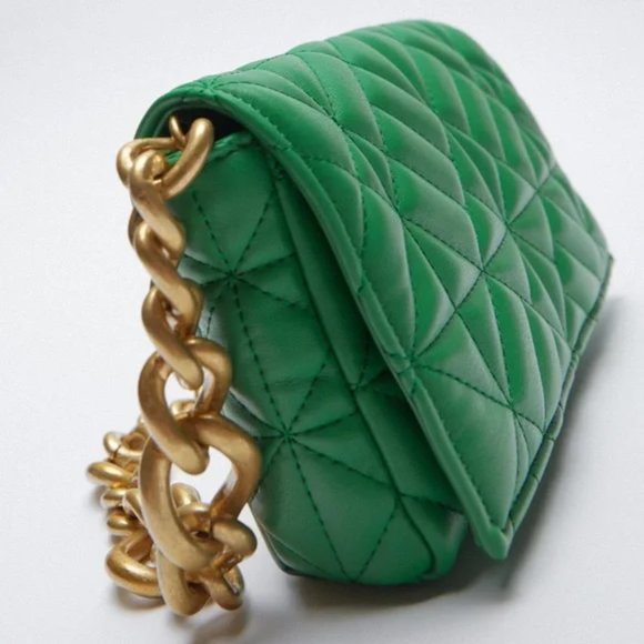 Zara Bags Zara Quilted Midi Shoulder Bag Poshmark